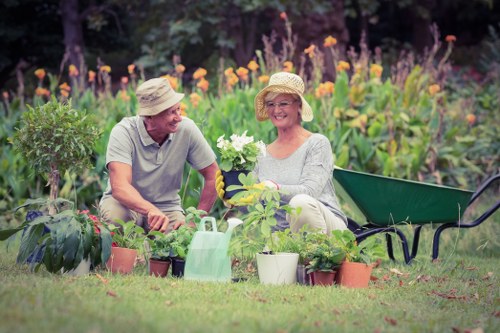 Professional gardening services in Penge maintaining a neat residential garden